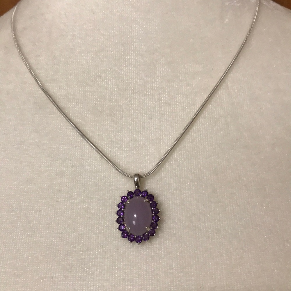 Michelle Albala Rose Quartz Enhancer Pendant - Picture 2 of 8